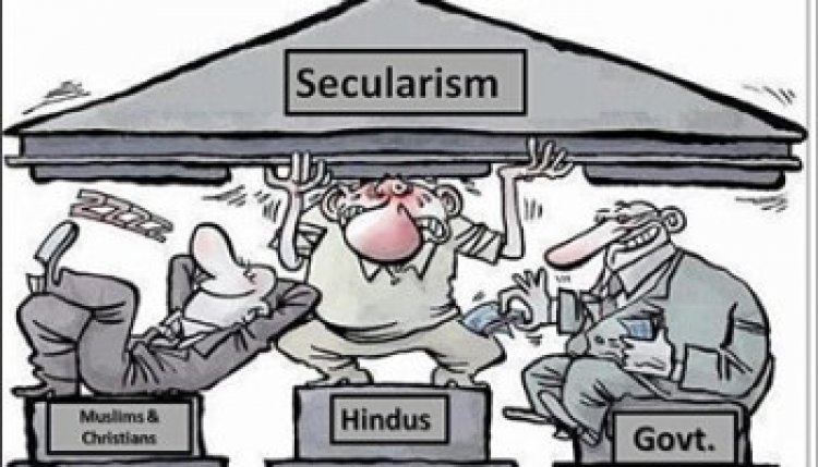 भारत में धर्मनिरपेक्षता की कोई जगह नहीं होनी चाहिए