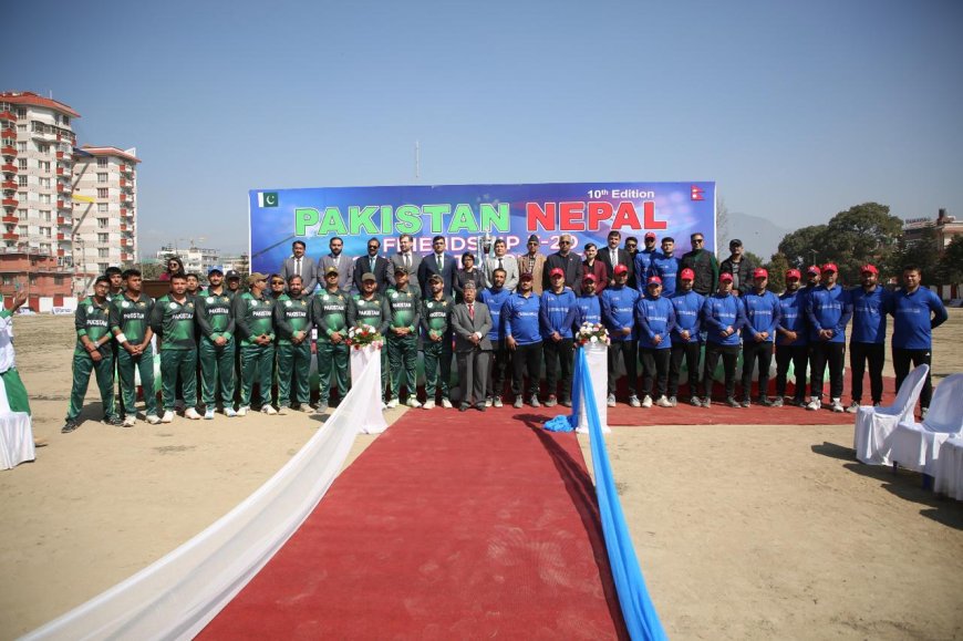 10th Edition Pakistan-Nepal T-20 Cricket Tournament begins on yesterday.